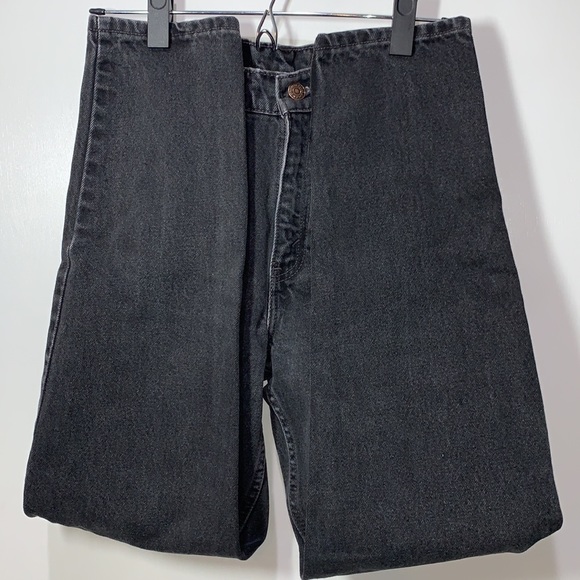 Vintage Levi’s Washed Out Black 512 Slim Fit Tapered Leg Size 7S - Picture 5 of 8